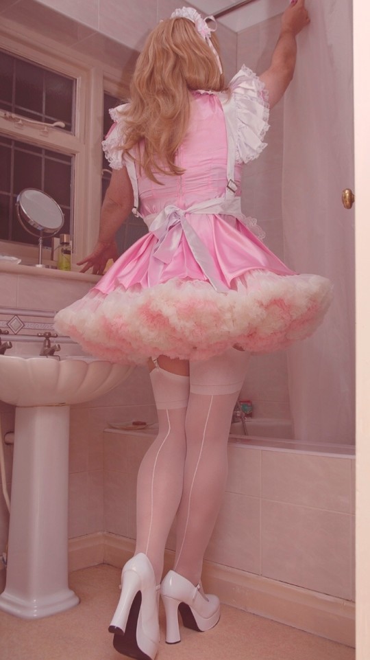 Pink cute sissy