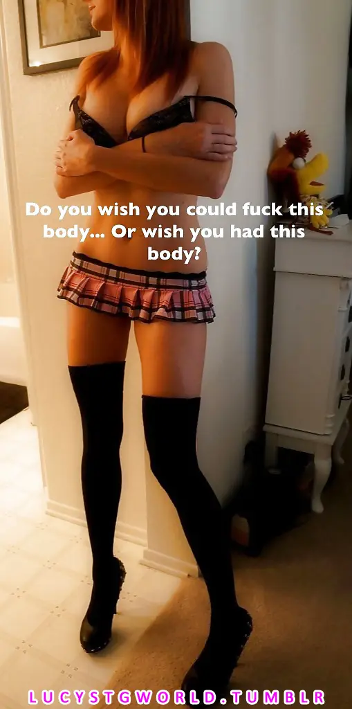 Sissy feminization caption