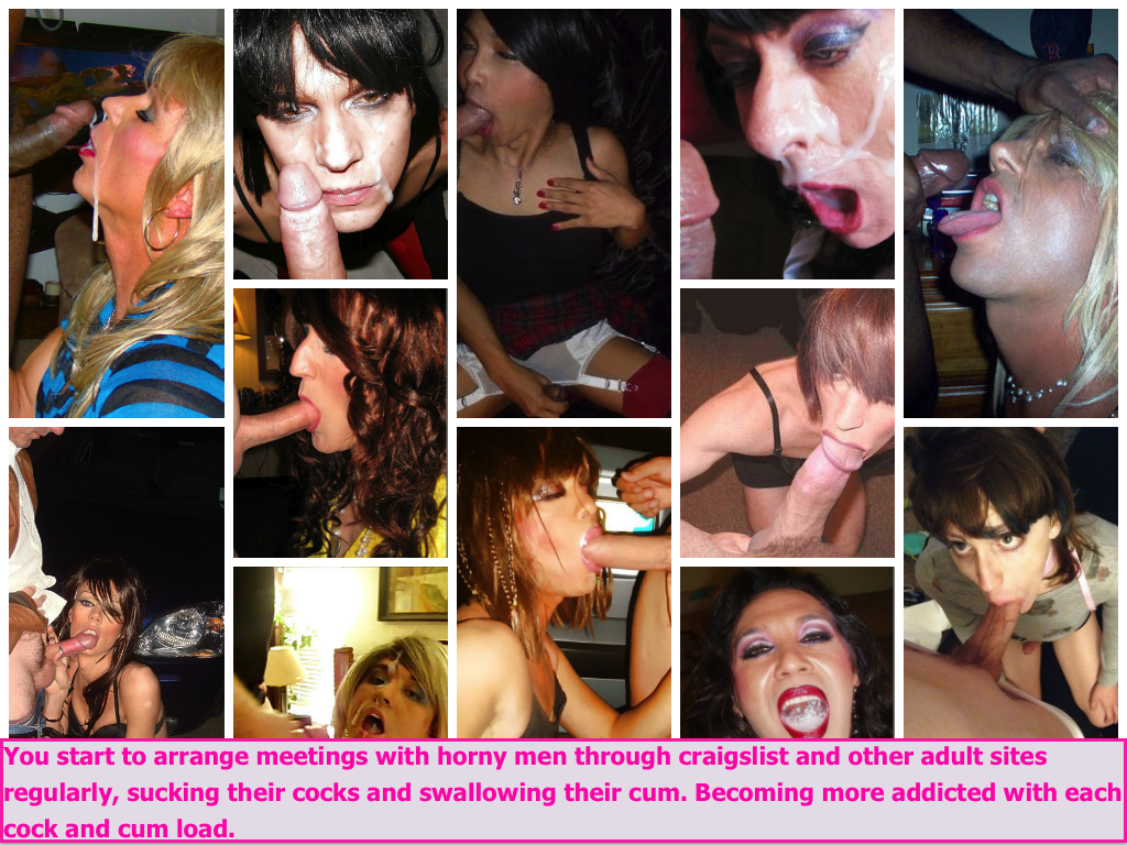 Steps for sissy slut captions