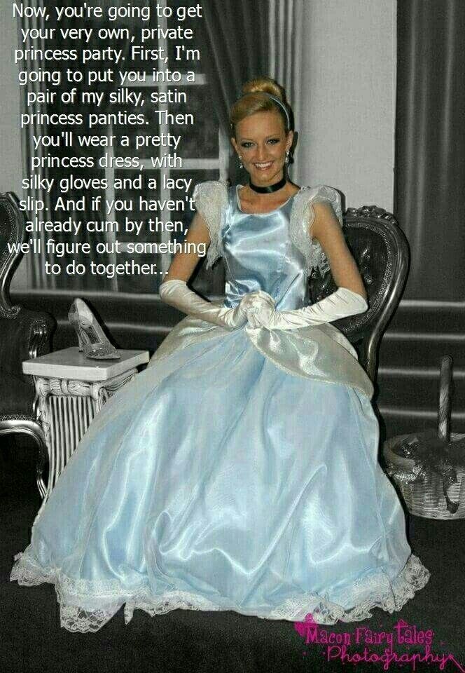 Princess Dress sissy Captions