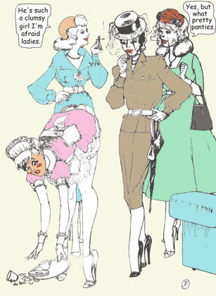 Sissy force feminization art